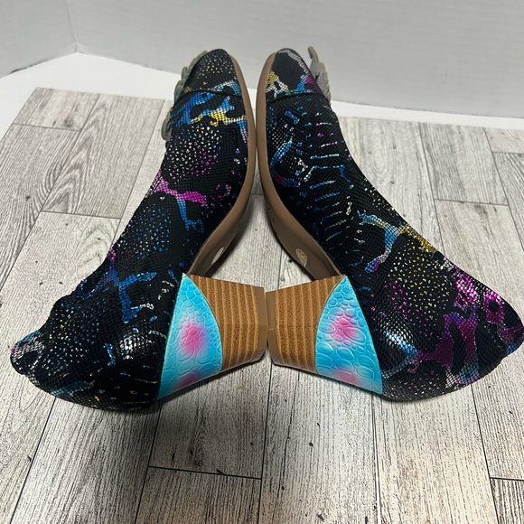 Socofy Leather wearable art shoes pumps size size 36 -5-5.5 - Picture 14 of 15